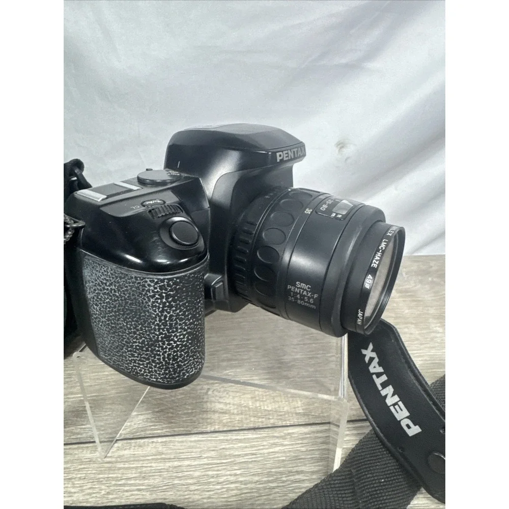 Pentax PZ-70 35mm SLR Film Camera SMC F 35-80mm Lens Tested New Battery